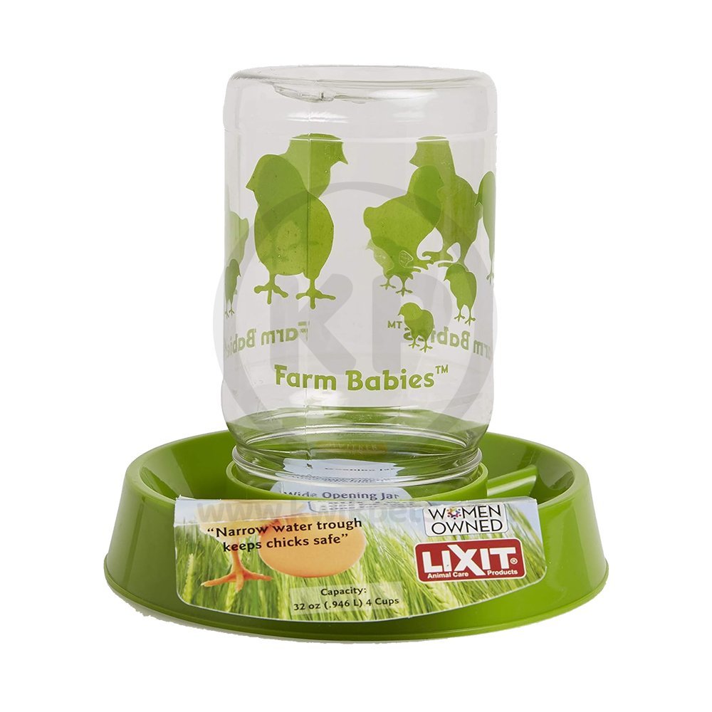 Lixit Farm Babies Chick Feeder 32-oz