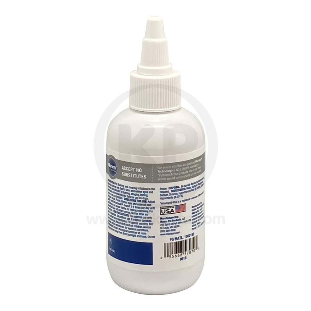 MicrocynAH Ear & Eye Wash 3-oz