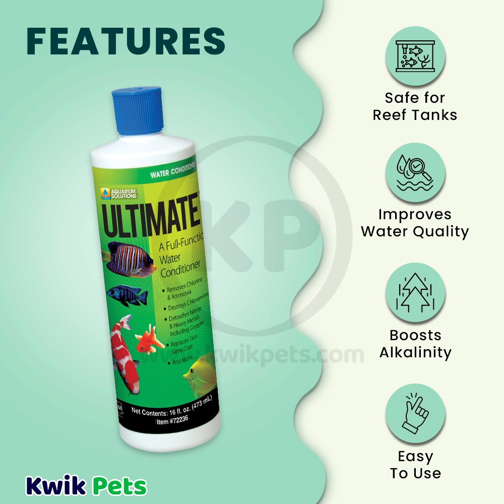 Aquarium Solutions Ultimate Ammonia Detoxifier 16-oz