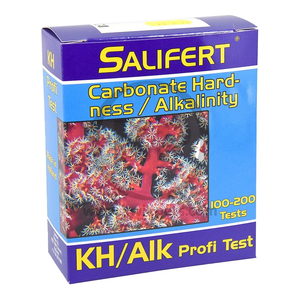 Salifert Carbonate Hardness & Alkalinity (KH/Alk) Profi-Test Kit 100-200 Tests