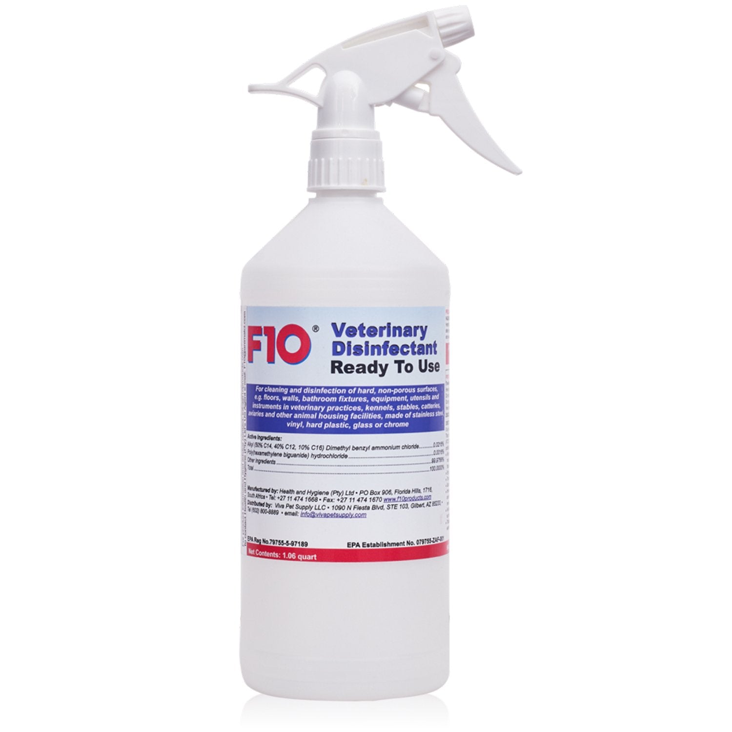 F10 Veterinary Disinfectant Ready to Use 1 Liter